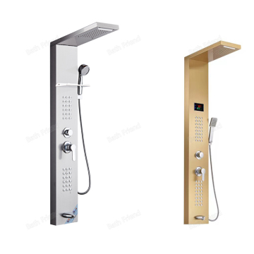 Pannello della doccia da bagno a led moderna a pioggia - Prezzo di fabbrica in acciaio inossidabile