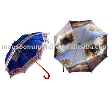 HEAT TRANSFER / PHOTO PRINT STRAIGHT UMBRELLA