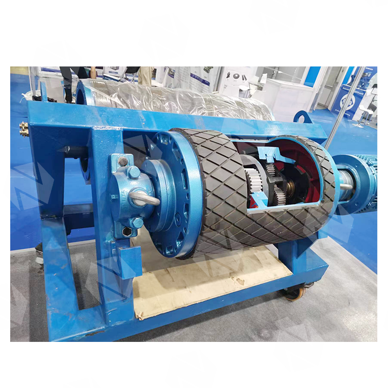 Ceramic Lagged Rubber Coated Conveyor Rollers & Pulleys