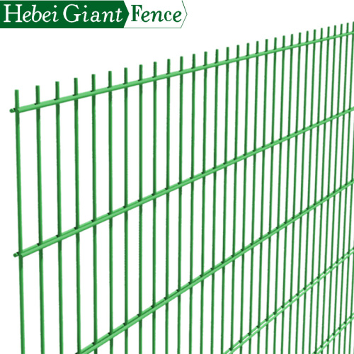 Hot Menjual PVC Dilapisi Double Wire Mesh Fence