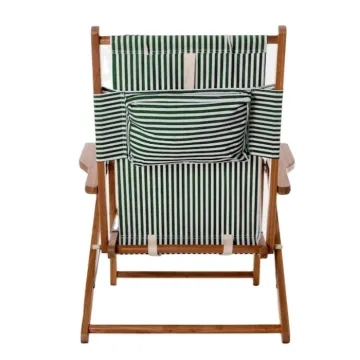 Portable Lay Flat Folding Backpack Beach Chair and Outdoor Camping Recliner