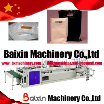 plastic handle bag making machine