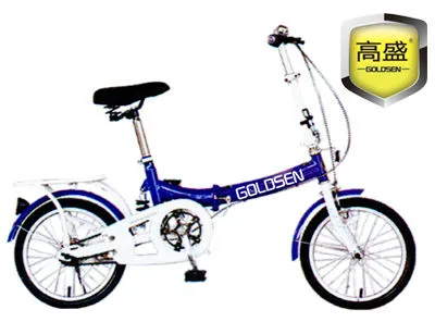 16'' colorful folding bicycle, city bicycle