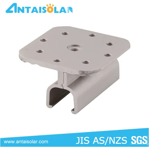 Klip Lok solar racking for standing seam roof hook for solar power generator system