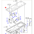 SAA6D170E-3 Komatsu HD485-7 pakking oliepan 6240-21-5290