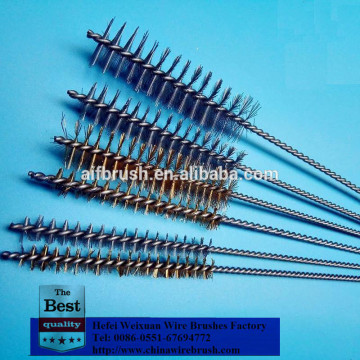 Good quality Stainless steel bristle tube brushes for Heat Exchange Cleaning