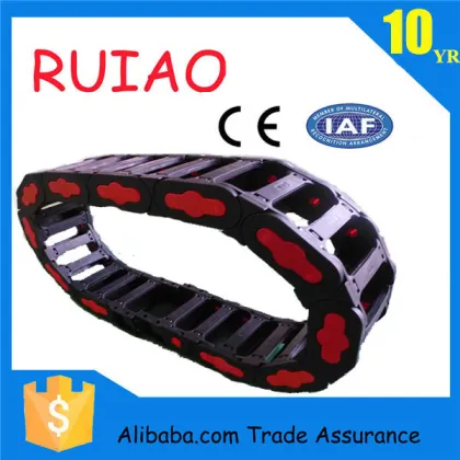 plastic weight bearing cnc cable carrier energy chain