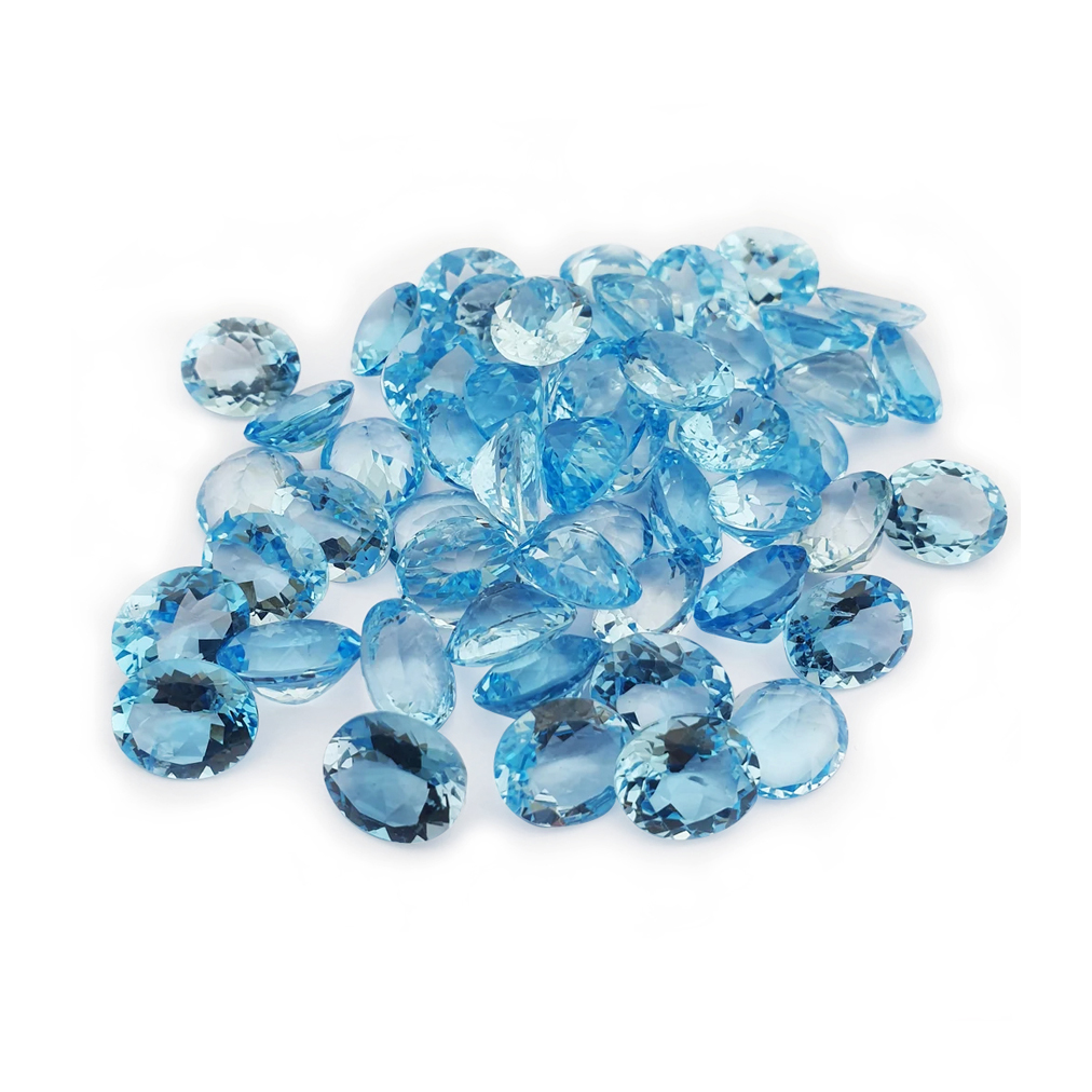 sky Blue Topaz Necklace