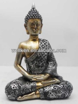 polyresin bronze buddha sculpture