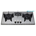 Costruito in 3 bruciatori a gas Cooktop