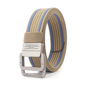 Braided Nylon Elastic Golf Belts for Men