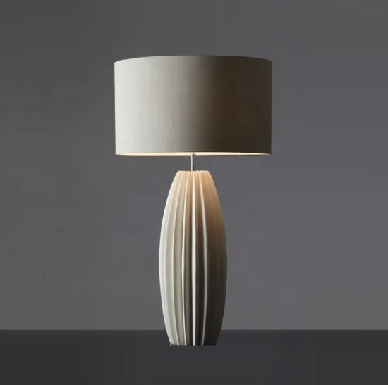Big Size Vintage Antique Chinese Nordic Ceramic Bedside Lamp
