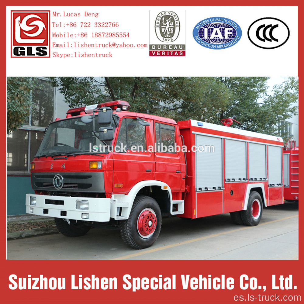 Dongfeng Fire Fighting camión 6000L