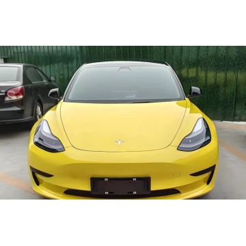 TPU Self-healing Popular Ultra Gloss Maize Yellow car color Changing wrapping vinyl