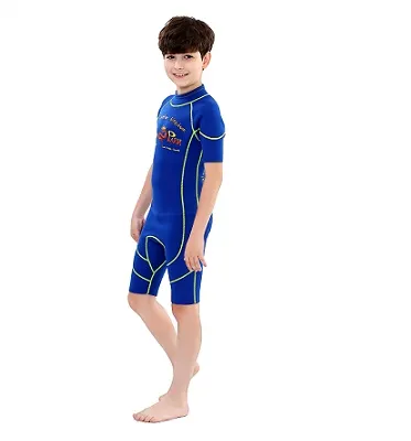 Kids Boys Thermal Swimwear - Swimming Suit for Children