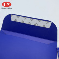 Luxo Cardboard Pequeno Envelope de cor azul marinho