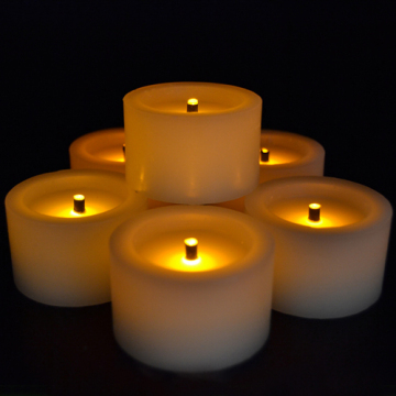 real wax mini flameless led tealight candle