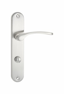 Traditional high grand aluminum handle on plate