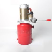 DC single-acting manual lever hydraulic power unit