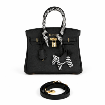Ladies' fashionable genuine leather handbag