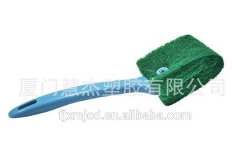 Multi-function double-sided plastic cleaning brush