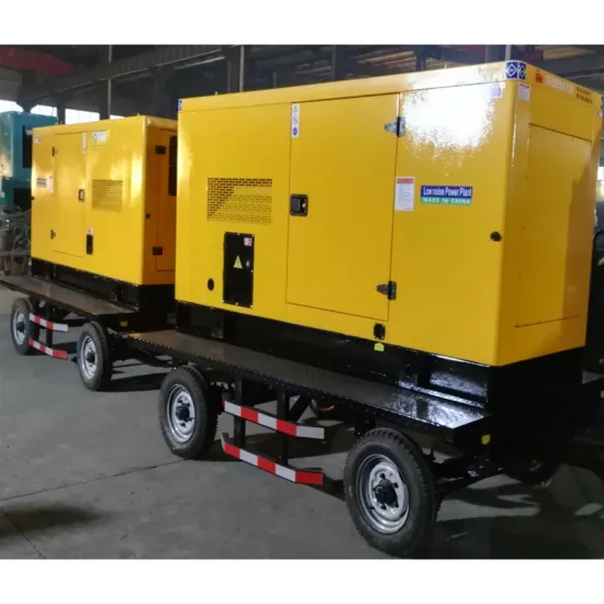 Mobile Silent Diesel Generators 400V 50HZ 200KVA 160KW Global Group
