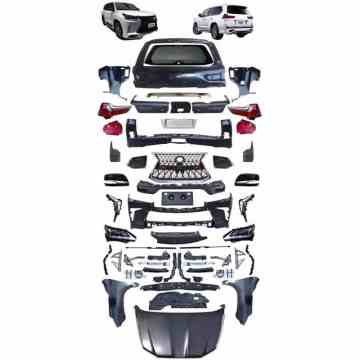 LX570 09-15 Actualización 18-20 Kit de carrocería para accesorios 4x4