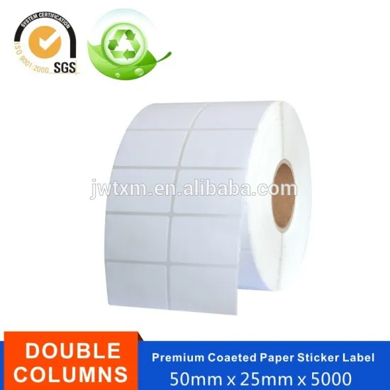 Cast Coated Paper Label Stock for Barcode Printing