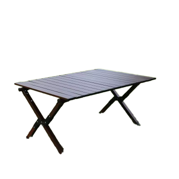 Customized Outdoor Foldable Portable Egg Roll Table - Aluminum Alloy Folding Picnic Camping Table" 

However, for better SEO and readability, you might consider:

"Aluminum Alloy Folding Picnic Table - Customized Portable Egg Roll Table for Camping