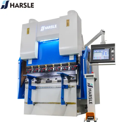 HARSLE High-Precision DELEM Controller Metal Bender CNC Press Brake Machine