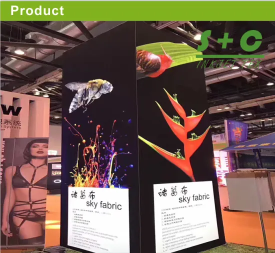 Backlit fabric for producing high quality graphic images using dye-sub,latex, or UV print