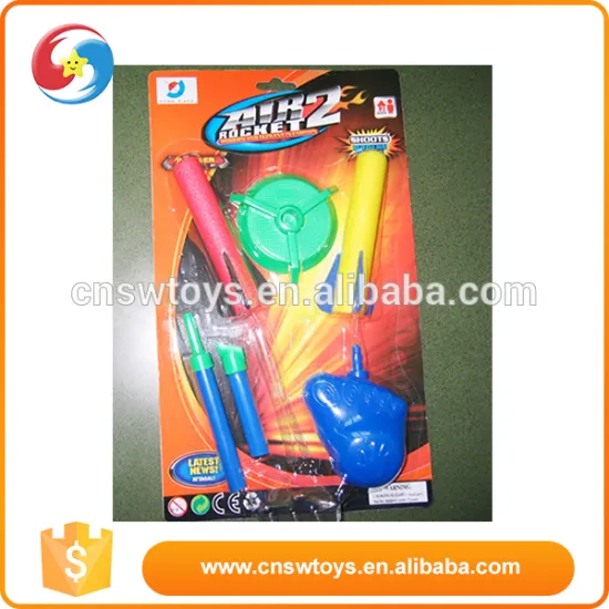 China supplier stomp EVA kids interesting plastic space rocket toy