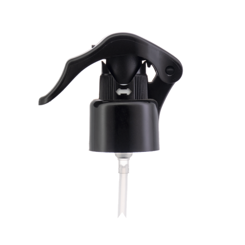 24/410 بخاخة صغيرة ناعمة باللون الأسود مع قفل يسار ويمين