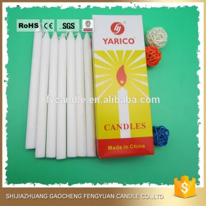 32g aden yemen white burning candles