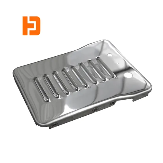 Stamping punching deep drawn metal