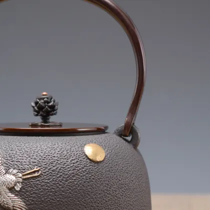 Japanese teapot suit Flying Goose