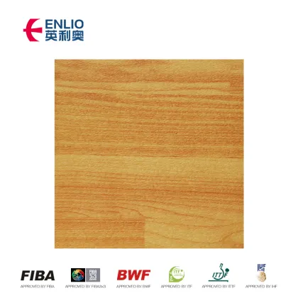 PVC indoor maple sport floor for basketball court