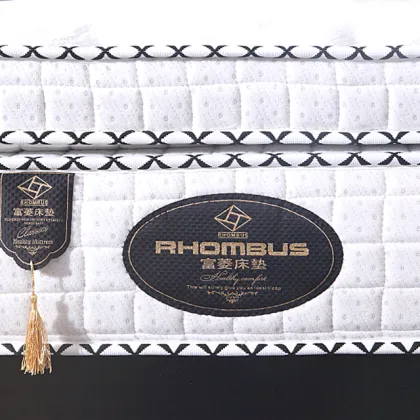 China Bed Pocket Spring Negative Ion 100% Natural Latex Mattress