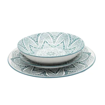 High-value Nordic light luxury ceramic tableware porcelain