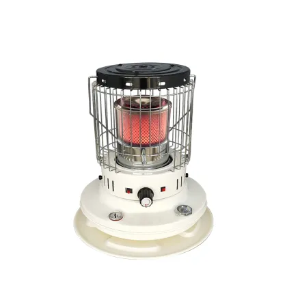 Portable Kerosene Heater for Indoor/Outdoor Use, Petroleum Stove, Diesel Heater, and Camping - 6L White