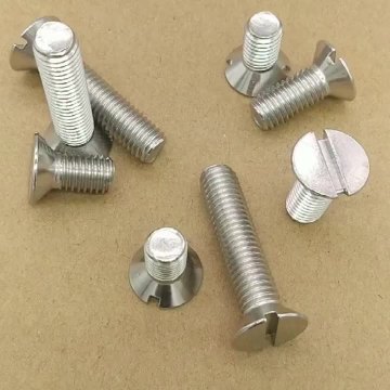 Metric Slotted countersunk head screws