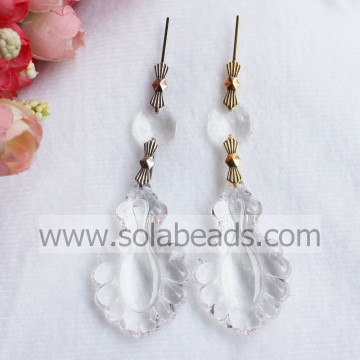 30*50mm Plastic Crystal Lighting garland Drop