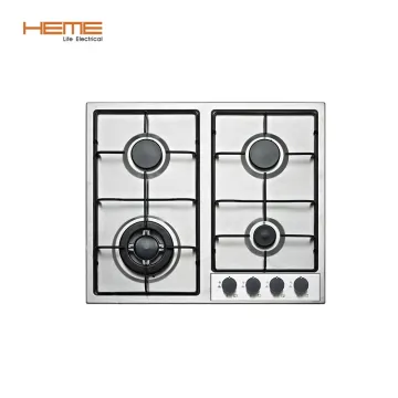 Stainless Steel Built-in 4 Burner Gas Hob (60cm)