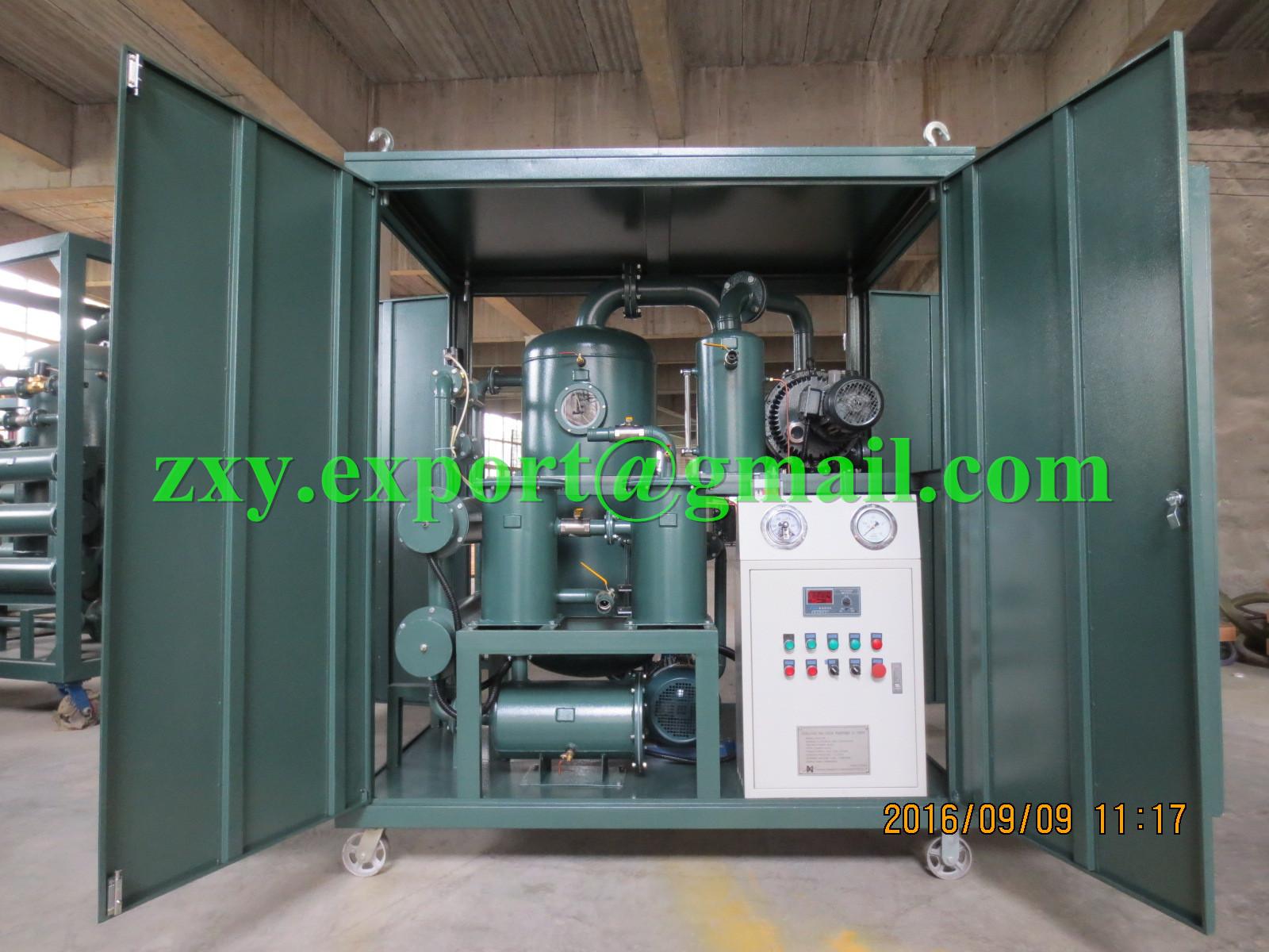 Transformer oil filtration