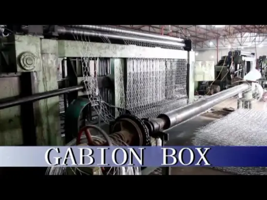 Factory produce maccaferri gabion basket prices