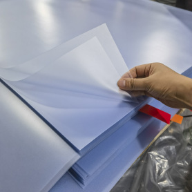Matte Rigid Transparent Printable PVC Sheets