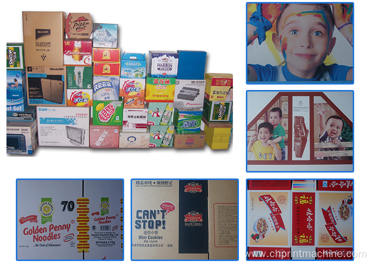 corrugated carton printing slotting die-cutting machine