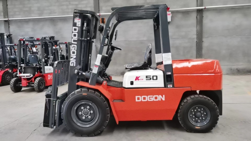 Hot Pallet Diesel Side Shift 5 Ton Forklift Trucks