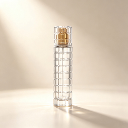 زجاجة عطر مستديرة حديثة