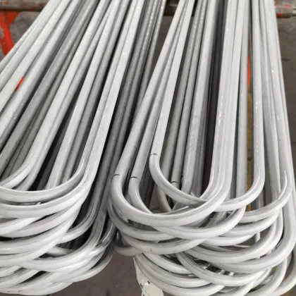 Heat exchanger type electric heating U-bend